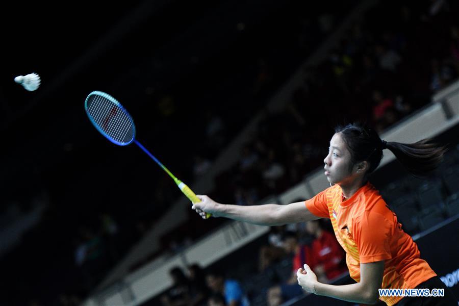 (SP)SINGAPORE-BADMINTON-SIGAPORE OPEN