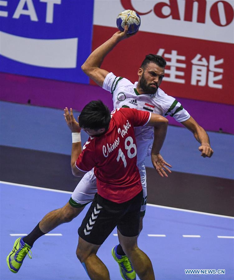 (SP)INDONESIA-JAKARTA-ASIAN GAMES-HANDBALL-CHINESE TAIPEI VS IRAQ