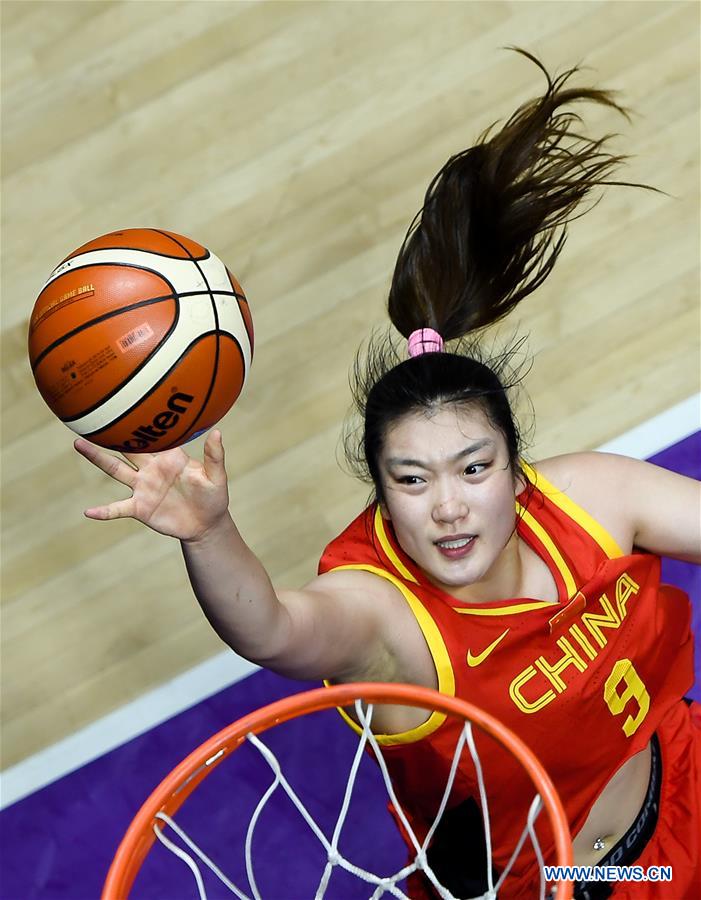 (SP)INDONESIA-JAKARTA-ASIAN GAMES-BASKETBALL-CHINA VS JAPAN