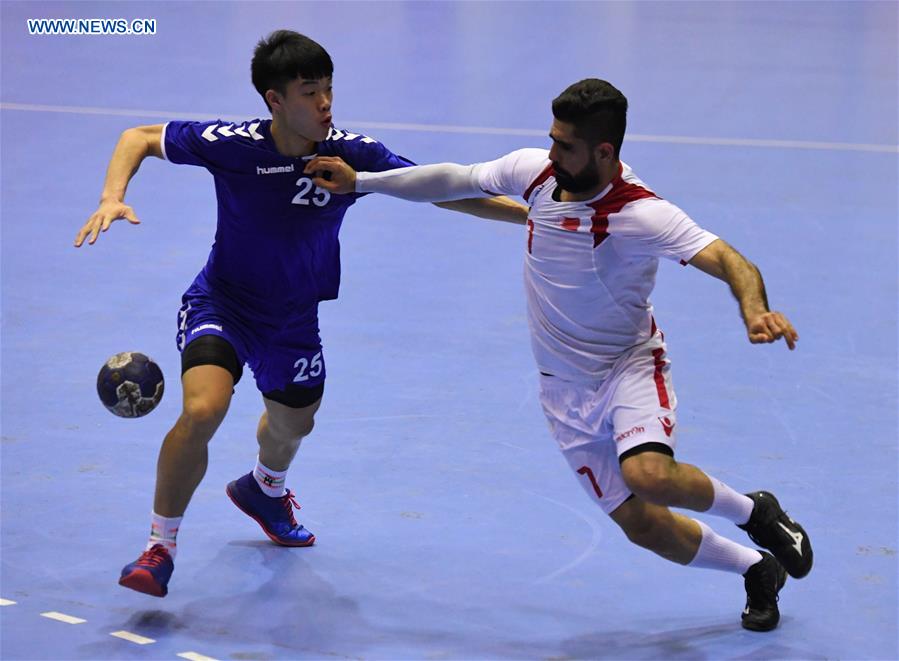 (SP)INDONESIA-JAKARTA-ASIAN GAMES-HANDBALL-BAHRIN VS CHINESE TAIPEI