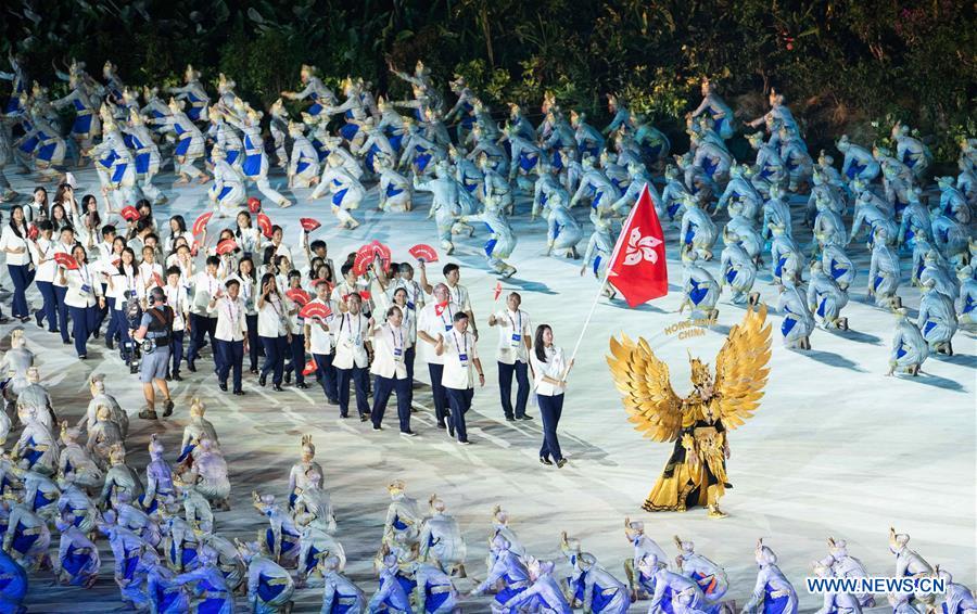 (SP)INDONESIA-JAKARTA-ASIAN GAMES-OPENING CEREMONY