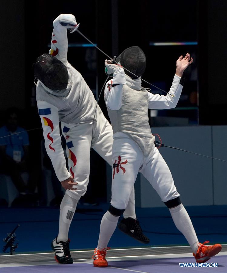 (SP)INDONESIA-JAKARTA-ASIAN GAMES-FENCING-MEN'S FOIL INDIVIDUAL