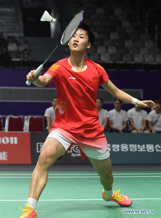 (SP)INDONESIA-JAKARTA-ASIAN GAMES-BADMINTON-WOMEN'S TEAM FINAL