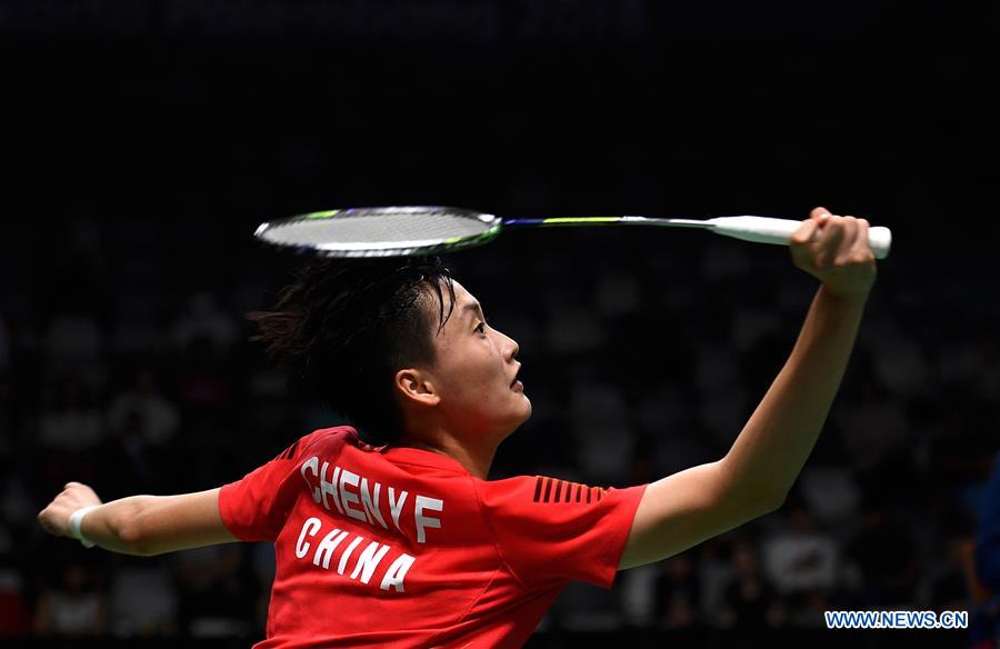 (SP)INDONESIA-JAKARTA-ASIAN GAMES-BADMINTON-WOMEN'S TEAM FINAL