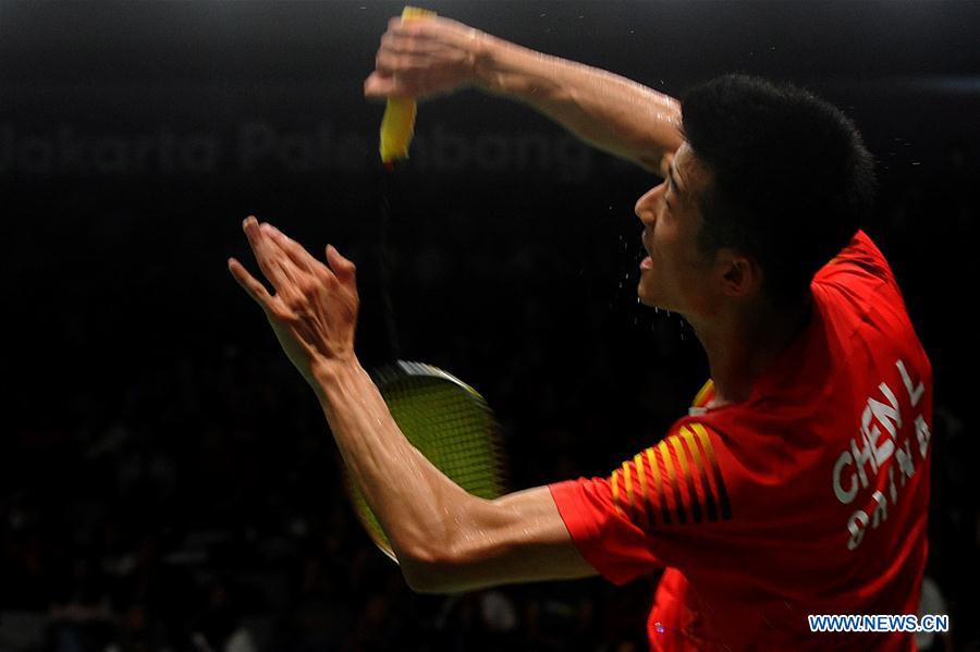 (SP)INDONESIA-JAKARTA-ASIAN GAMES-BADMINTON