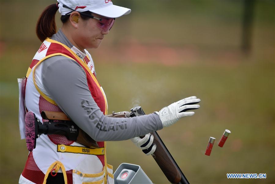 (SP)INDONESIA-PALEMBANG-ASIAN GAMES-SHOOTING-WOMEN'S SKEET