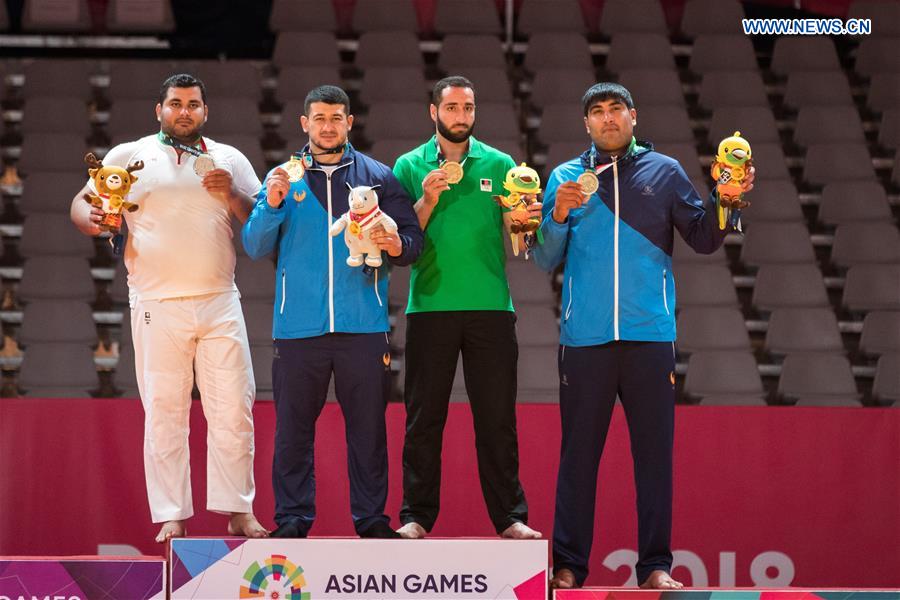 (SP)INDONESIA-JAKARTA-ASIAN GAMES-KURASH-MEN'S +90KG