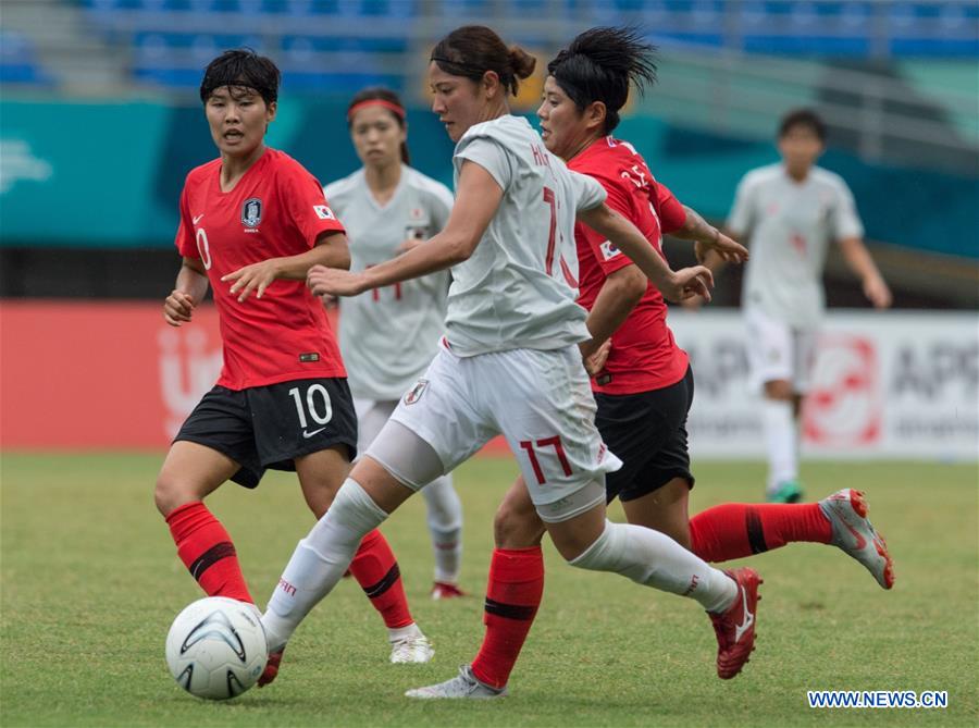 (SP)INDONESIA-PALEMBANG-ASIAN GAMES-WOMEN'S FOOTBALL