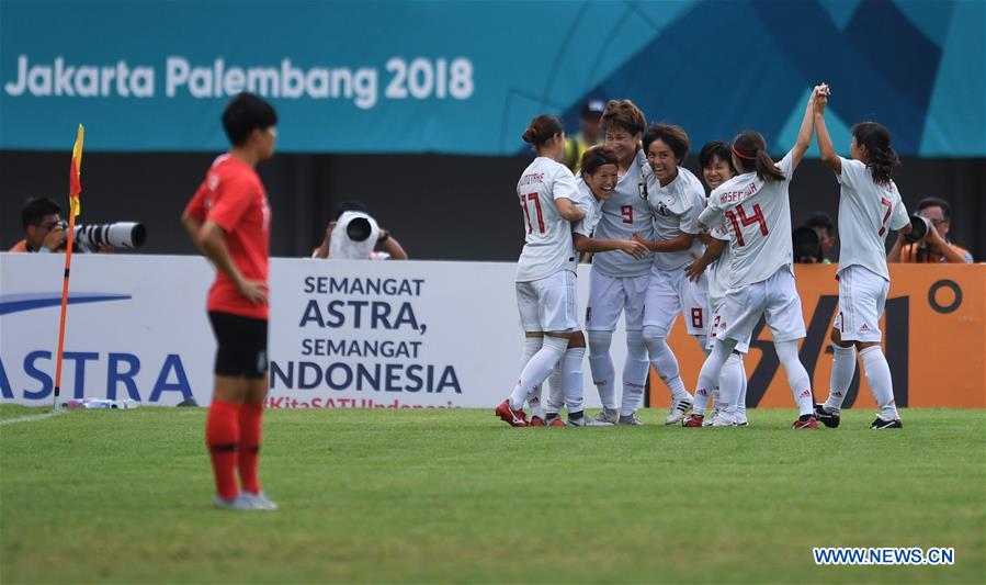 (SP)INDONESIA-PALEMBANG-ASIAN GAMES-WOMEN'S FOOTBALL