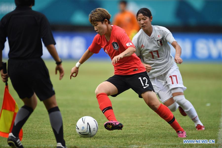 (SP)INDONESIA-PALEMBANG-ASIAN GAMES-WOMEN'S FOOTBALL