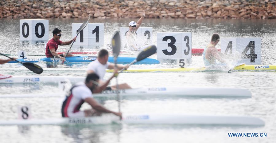 (SP)INDONESIA-PALEMBANG-ASIAN GAMES-MEN'S KAYAK SINGLE (K1) 200M 