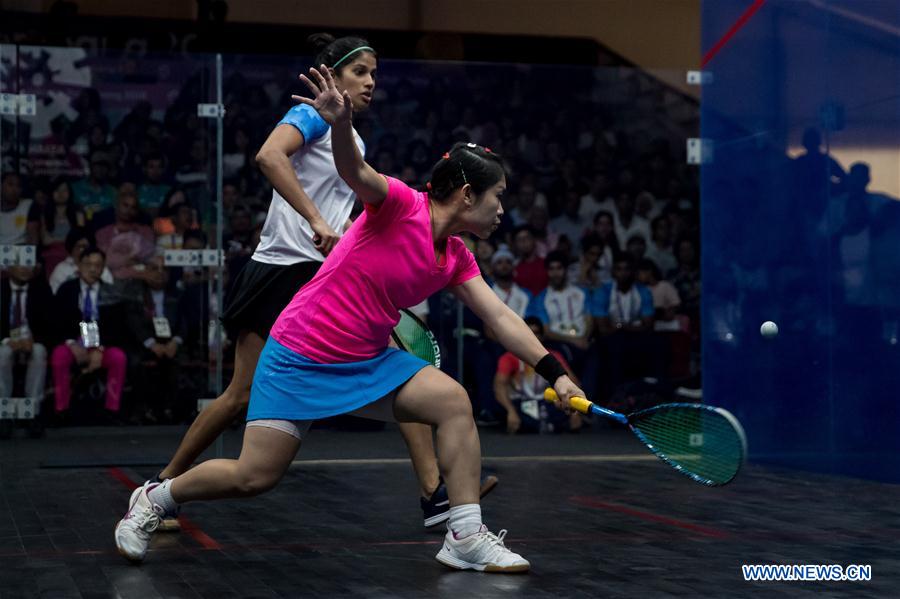 (SP)INDONESIA-JAKARTA-ASIAN GAMES-SQUASH