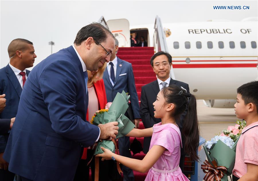 CHINA-BEIJING-TUNISIA-PM-ARRIVAL (CN)