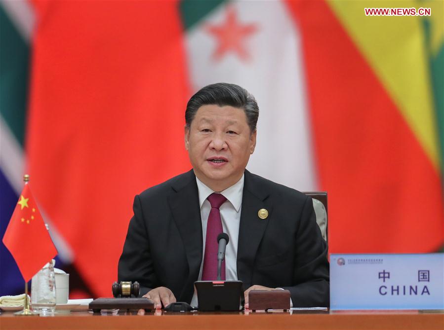 CHINA-BEIJING-XI JINPING-FOCAC-ROUNDTABLE MEETING (CN)