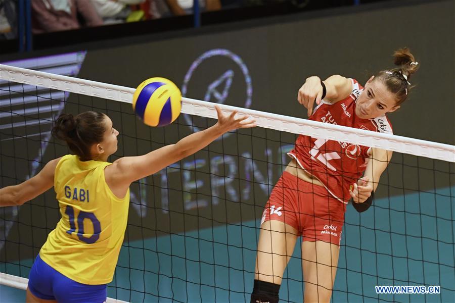 (SP)SWITZERLAND-MONTREUX-VOLLEYBALL-TURKEY VS BRAZIL