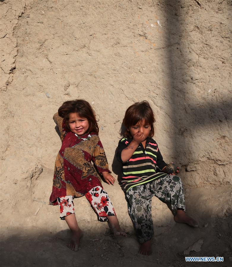 AFGHANISTAN-KABUL-DISPLACED CHILDREN