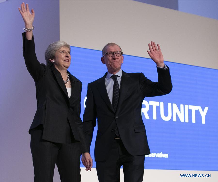 BRITAIN-BIRMINGHAM-CONSERVATIVES PARTY CONFERENCE-PRIME MINISTER