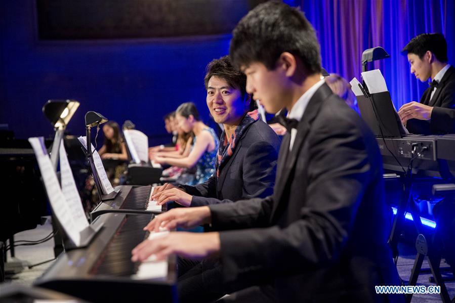 U.S.-NEW YORK-PIANIST LANG LANG-BENEFIT GALA