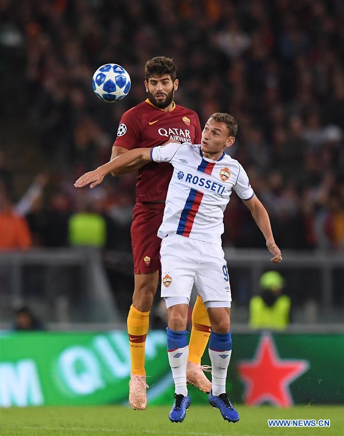 (SP)ITALY-ROME-SOCCER-UEFA CHAMPIONS LEAGUE