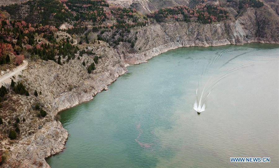 CHINA-GANSU-LIUJIAXIA RESERVOIR-WINTER IRRIGATION (CN)