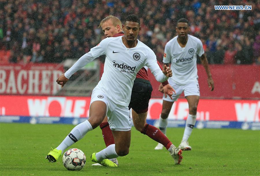 (SP)GERMANY-NURNBERG-SOCCER-BUNDESLIGA-NURNBERG VS FRANKFURT