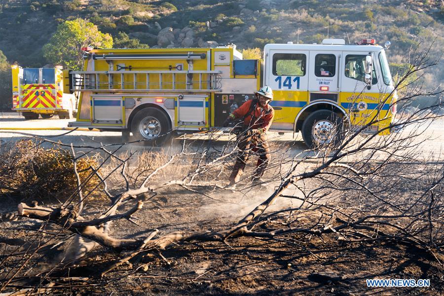 U.S.-SIMI VALLEY-WILDFIRE