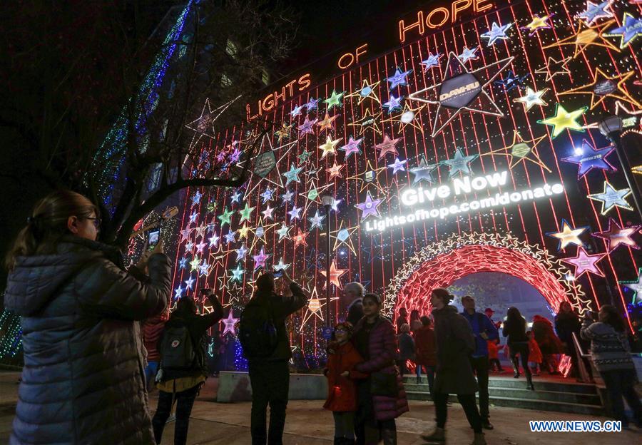 CANADA-VANCOUVER-LIGHTS OF HOPE-DISPLAY