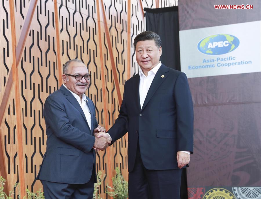 PAPUA NEW GUINEA-CHINA-XI JINPING-APEC-ECONOMIC LEADERS' MEETING-SPEECH