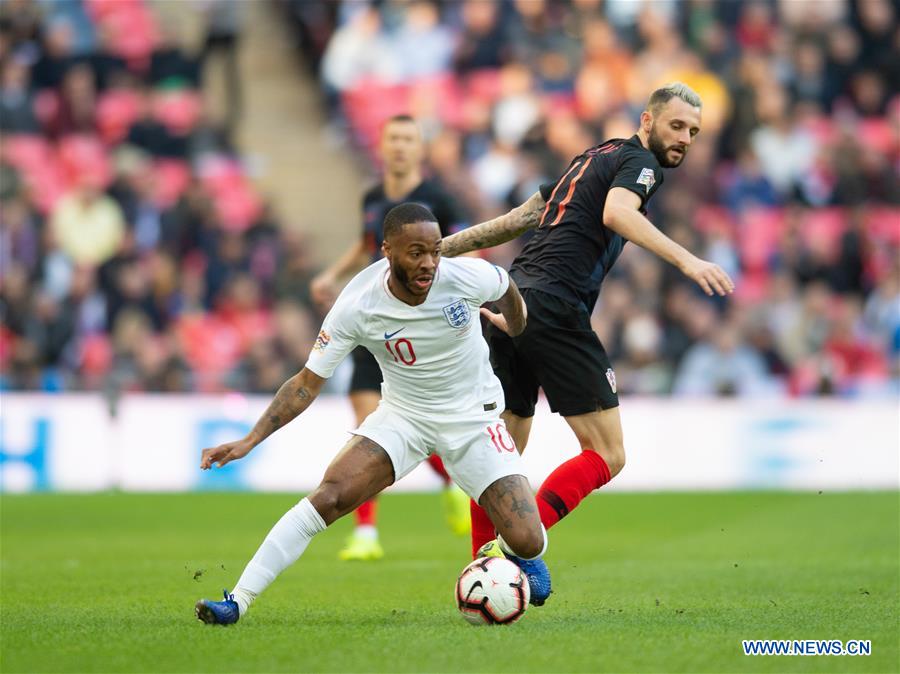 (SP)BRITAIN-LONDON-FOOTBALL-UEFA NATIONS LEAGUE-ENGLAND VS CROATIA