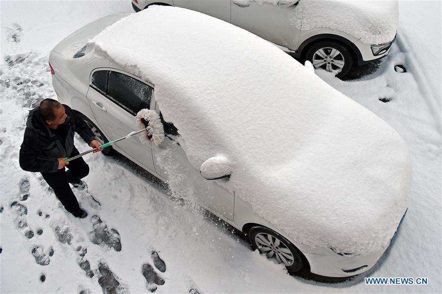 #CHINA-SHANDONG-SNOWFALL (CN)