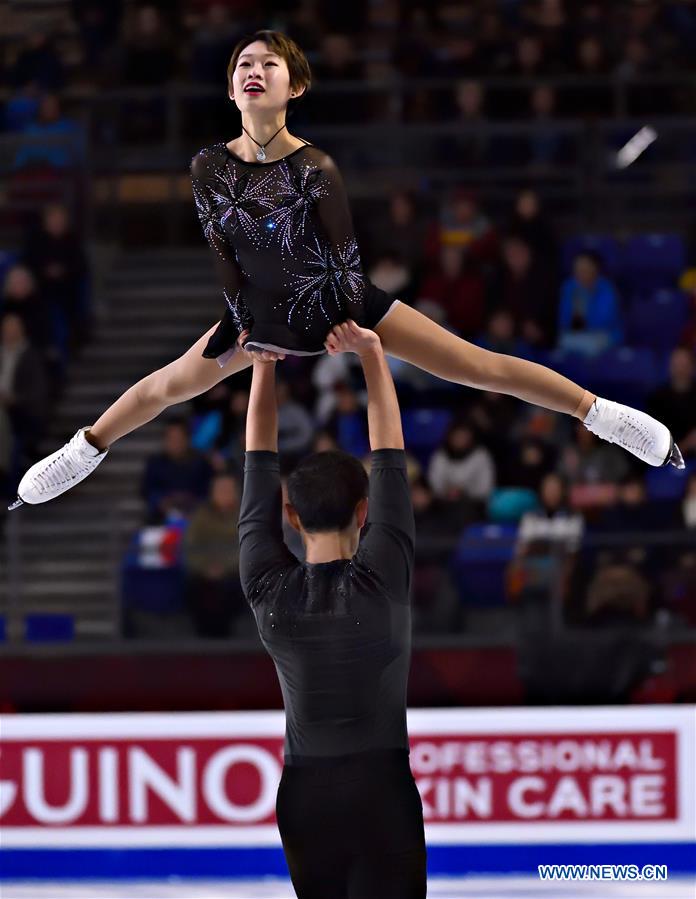 (SP)CANADA-VANCOUVER-ISU-FIGURE SKATING-GRAND PRIX-PAIR'S SHORT PROGRAM