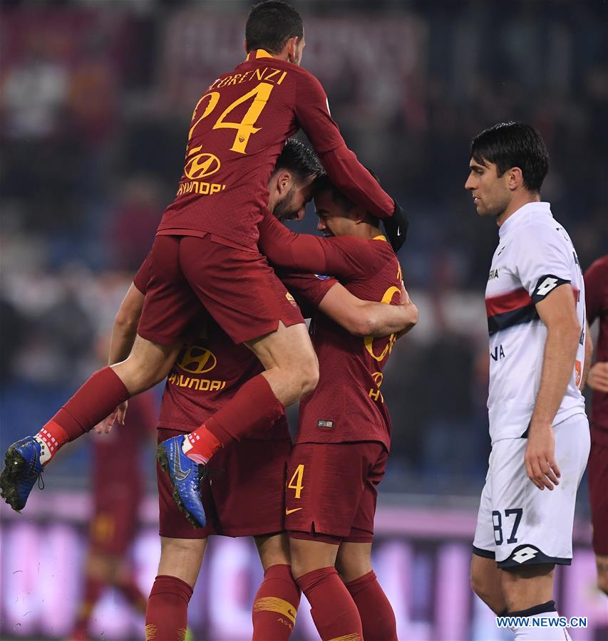 (SP)ITALY-ROME-SOCCER-SERIE A-ROMA VS GENOA 