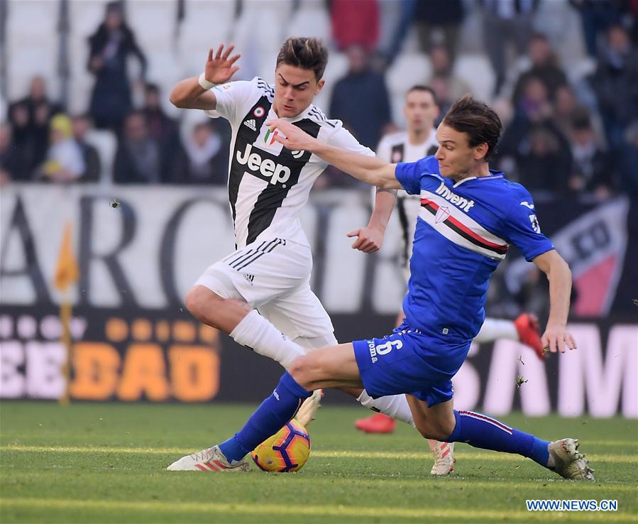 (SP)ITALY-TURIN-SOCCER-SERIE A-JUVENTUS VS SAMPDORIA