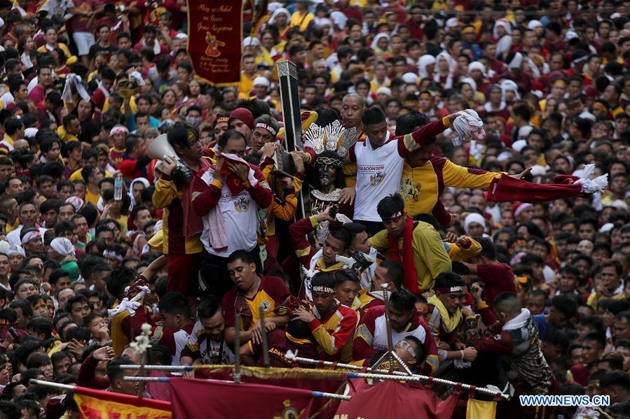 PHILIPPINES-MANILA-BLACK NAZARENE-ANNUAL FEAST