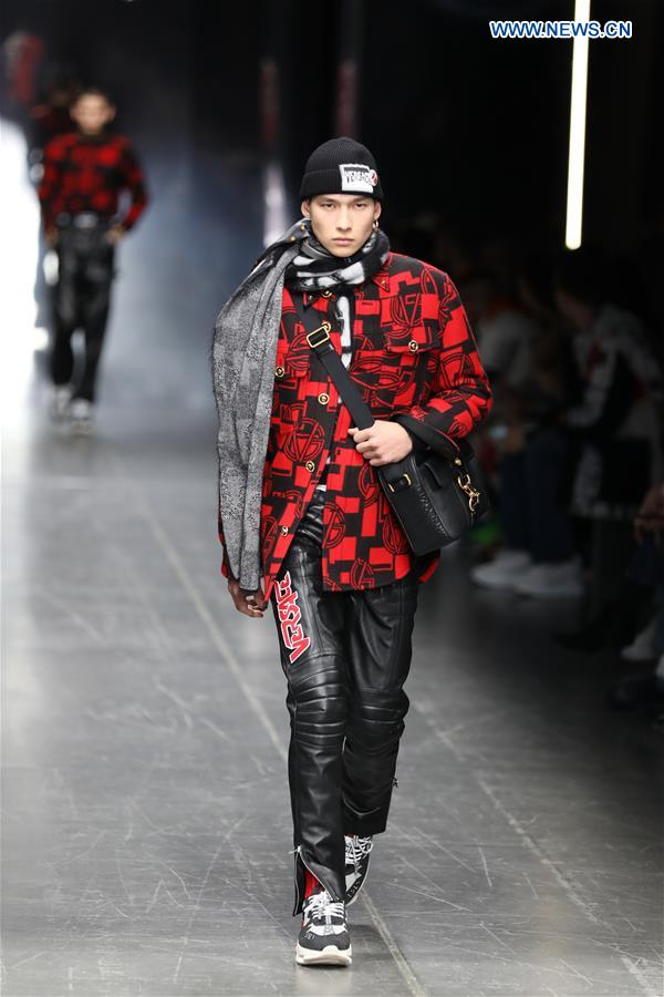 ITALY-MILAN-MEN'S FASHION WEEK-VERSACE