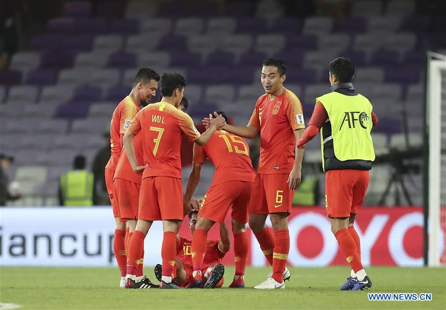 (SP)UAE-AL AIN-SOCCER-AFC ASIAN CUP 2019-CHN VS THA