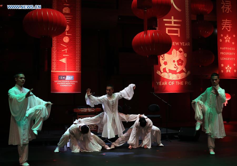 GREECE-ATHENS-CHINESE NEW YEAR-CELEBRATION