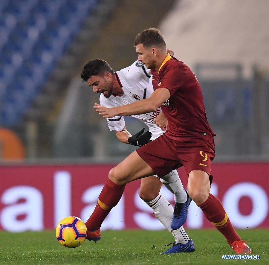 (SP)ITALY-MILAN-SOCCER-SERIE A-ROMA VS AC MILAN