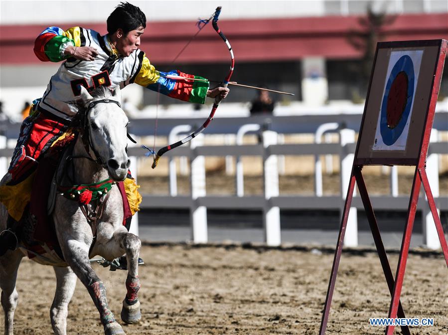 (InTibet) CHINA-TIBET-HORSE (CN)