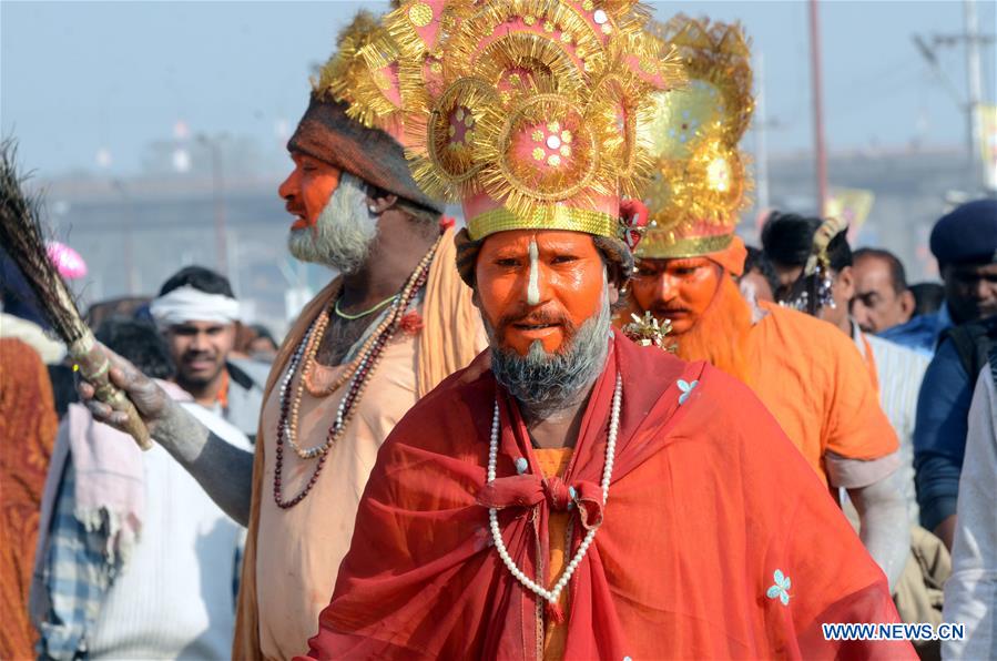 INDIA-PRAYAGRAJ-KUMBH MELA