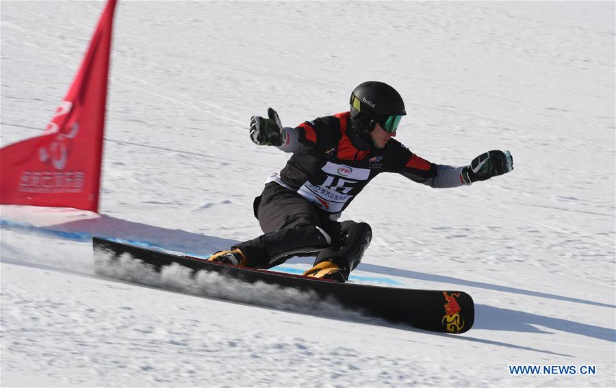 (SP)CHINA-HEBEI-ZHANGJIAKOU-FIS SNOWBOARD-PARALLEL GIANT SLALOM(CN)