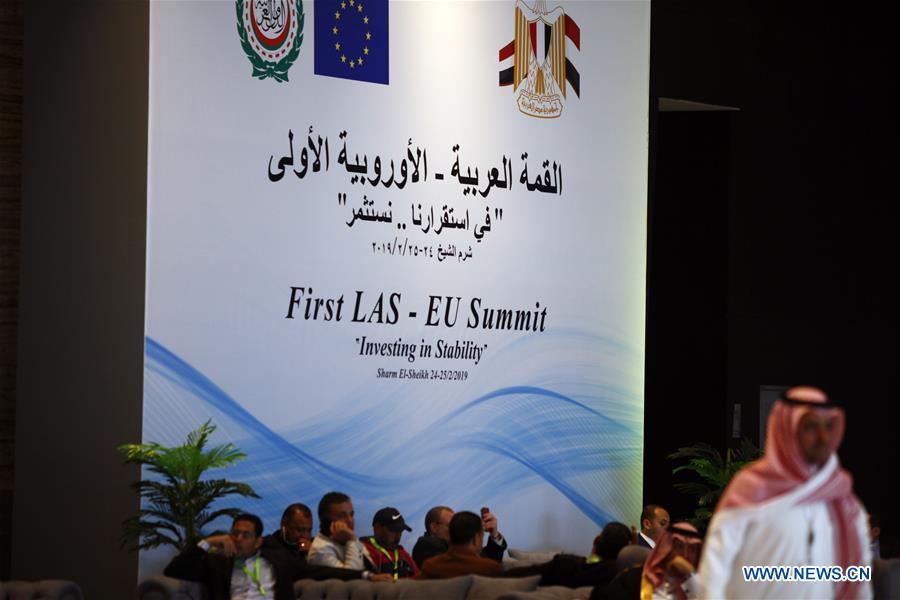 EGYPT-SHARM EL-SHEIKH-LAS-EU SUMMIT