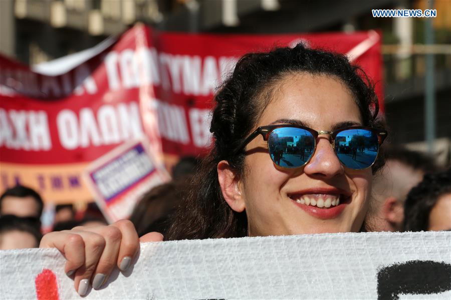 GREECE-ATHENS-RALLY-INTERNATIONAL WOMEN'S DAY