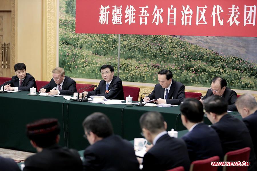 (TWO SESSIONS)CHINA-BEIJING-WANG HUNING-NPC-DELIBERATION (CN)