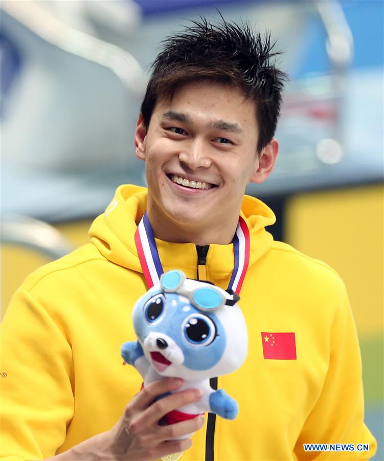 (SP)CHINA-QINGDAO-SWIMMING-NATIONAL CHAMPIONSHIPS-SUN YANG