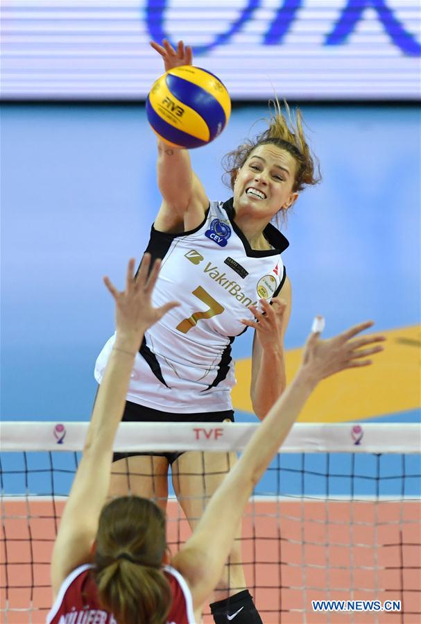 (SP)TURKEY-ISTANBUL-VOLLEYBALL-TURKISH WOMEN'S VOLLEYBALL SUPER LEAGUE-QUARTERFINAL