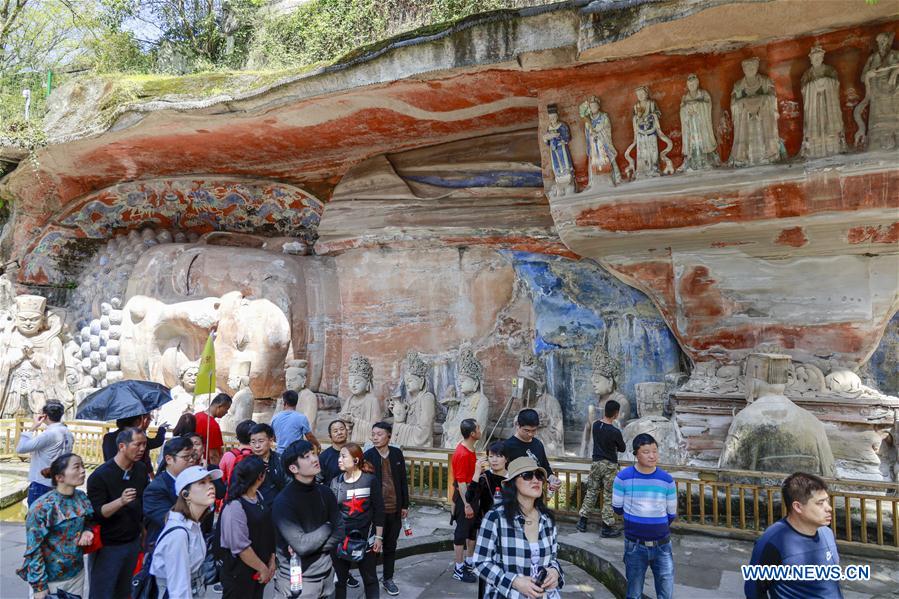 CHINA-CHONGQING-DAZU ROCK CARVING-TOURISM (CN)