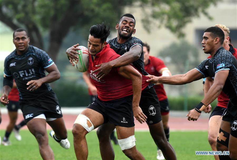 (SP)CHINA-HONG KONG-RUGBY-FRIENDLY MATCH