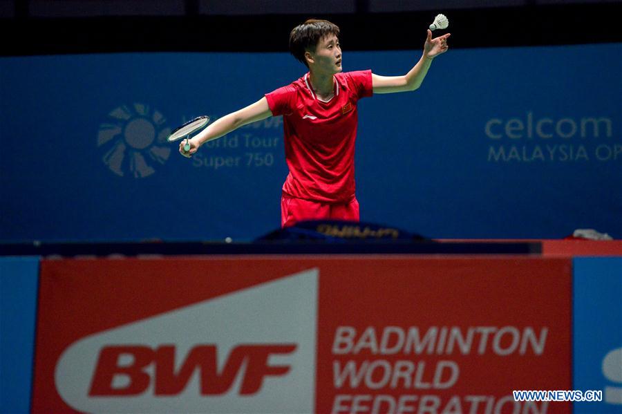 (SP)MALAYSIA-KUALA LUMPUR-BADMINTON-MALAYSIA OPEN-DAY 1