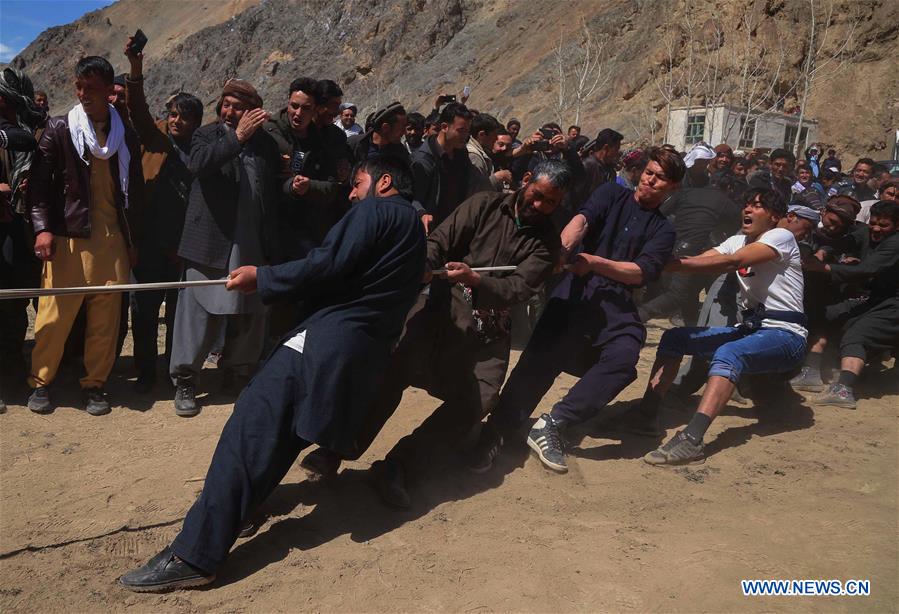 AFGHANISTAN-BAMYAN-LOCAL GAME FESTIVAL